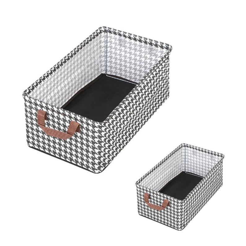 ZIBUYU® 2 Pcs Clothes Storage Boxes ZIBUYU® 2 Pcs Clothes Storage Boxes